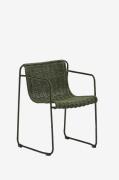 Kave Home - Udendørs stol - maurina - Grøn - Havestole - - Homeroom