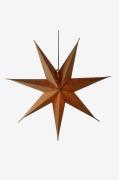 Konstsmide - Papirstjerne 78cm hamp - Brun - Julepynt - - Homeroom
