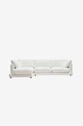 Kave Home - Sofa Gala, 4-pers. venstre - Hvid - 4-pers. sofaer - - Hom...