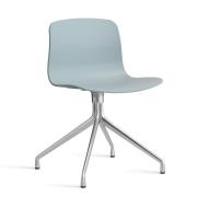 HAY About A Chair - AAC 10 - Poleret Aluminium / Dusty Blue