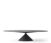 Desalto Maxi Clay Bord - Stone Finish - Oval - 280x140 cm. - D64