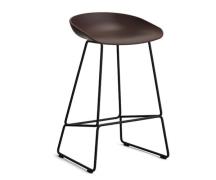 HAY About a Stool (AAS 38) - Raisin - Sort Stål - 65cm