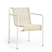 HAY Palissade Cord Dining Armchair - Cream white