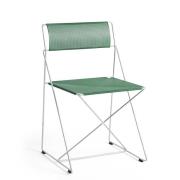HAY X-Line Chair - Galvanised - Leek Green