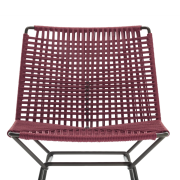 MDF Italia Neil dining chair - Twist - Burgundy