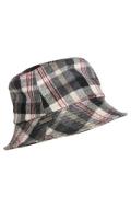 CRÉTON ACCESSORIES Checks hat (GRÅ, 59)