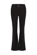 CRÉTON CRYola stay black jeans - flare (SORT 32 IN)