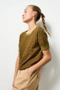 CRÉTON CRGilmore bluse  (OLIVE GREEN M)