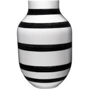 Kähler Omaggio vase sort 30,5 cm.