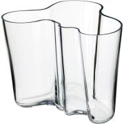 Iittala Aalto Collection vase, 16 cm. klar