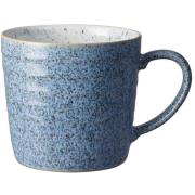 Denby Studio Blue Ridged Mugg 40 cl, Flint/ Chalk