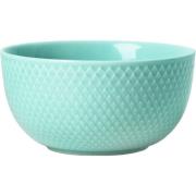 Lyngby Porcelæn Rhombe Color Skål Aqua 13 cm