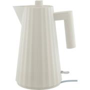 Alessi MDL06 Plissé elkedel 1,7 liter, hvid