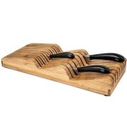 Robert Welch Signature Bamboo Knivblok til Skuffe 3 Knive