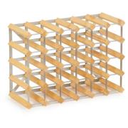 Traditional Wine Racks Vinreol Saml-Selv Lys Eg 30 flasker