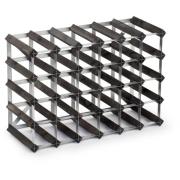 Traditional Wine Racks Vinreol Saml-Selv Sort 30 flasker