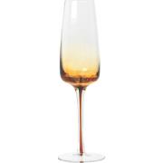 Broste Copenhagen 'Amber' Mundblæst champagneglas