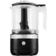 KitchenAid 5KFCB519EBM Ledningsfri mini foodprocessor, mat sort