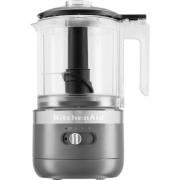 KitchenAid 5KFCB519EDG Ledningsfri mini foodprocessor, grå