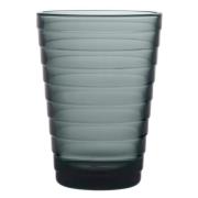 Iittala Aino Aalto Vandglas 33cl 2stk, mørk grå