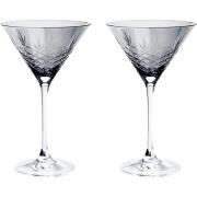 Frederik Bagger Crispy Cocktailglas Dark 2 stk.