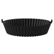 Maku Silikoneform til airfryer 21,5x17,5 cm, sort