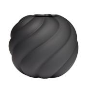 Cooee Design Twist Ball Vase 20 cm, sort