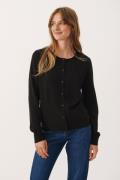 Part Two Ellahpw CA 90% Wool, 10% Cashmere Kvinde Black Cardigans Rela...