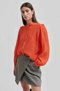 Second Female Provence Shirt Kvinde Pureed Pumpkin Skjorter Str L - ho...