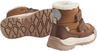 Wheat Winterboot Millas Tex Cognac Støvler Str 33 - Uld hos Magasin