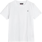 Morris Stockholm James Tee Mand White Kortærmede T-shirts Str L - hos ...