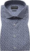 Bruun & Stengade BS Hassan Modern Fit Shirt Mand Blue Langærmede Skjor...