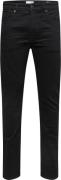 Selected Homme Slhslimleon 24001 Black ST Jeans W Mand Black Denim Jea...