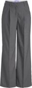 JJXX Jxellis Wide HW Pant TLR Noos Kvinde Dark Grey Melange Bukser Med...