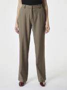 Neo Noir Alice Structure Pants Kvinde Khaki Bukser Med Lige Ben Str 42...