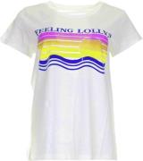 Lollys Laundry Romall Tee SS Kvinde White Kortærmede T-shirts Str XXL ...