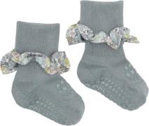 GoBabyGo Nonslip Socks - Bamboo / Liberty Str 2-3y (size - Dusty Blue ...