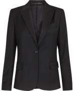 Filippa K Sasha Cool Wool Blazer Kvinde Black Blazere Str 40 - hos Mag...