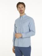 Tommy Hilfiger Solid Heritage Oxford RF Shirt Mand Shirt Blue Langærme...