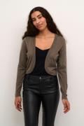 Kaffe Astrid Bolero Kvinde Major Brown Cardigans Str L - hos Magasin