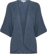 Sorbet Sbcarly Cardigan Kvinde Navy Melange Cardigans Str S/M - hos Ma...