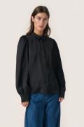 Soaked in Luxury Slparis Shirt LS Kvinde Black Langærmede Skjorter Cla...