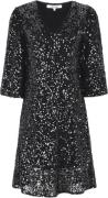 Soft Rebels Sraudrey Dress Kvinde Black Midi Kjoler Str XL - hos Magas...