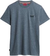 Superdry Essential Logo EMB TEE Mand Scorched Teal Grit Kortærmede T-s...