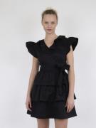 Neo Noir Lia Cotton Satin Dress Kvinde Black Toppe Str 40 - hos Magasi...