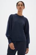 InWear Sammyiw Pullover Kvinde Marine Blue Sweaters Str L - hos Magasi...