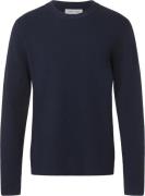 Samsøe Samsøe Gunan Crew Neck 10490 Mand Sky Captain Sweaters Str L - ...