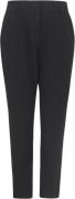 Soft Rebels Srvilja Midwaist Pant Kvinde Black Bukser Med Lige Ben Reg...