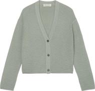 Marc O’Polo Cardigan, Longsleeve, Vneck Kvinde Faded Mint Cardigans St...