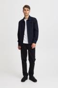 Casual Friday Cfjamie 0154 Herringbone Shacket Mand Dark Navy Overgang...